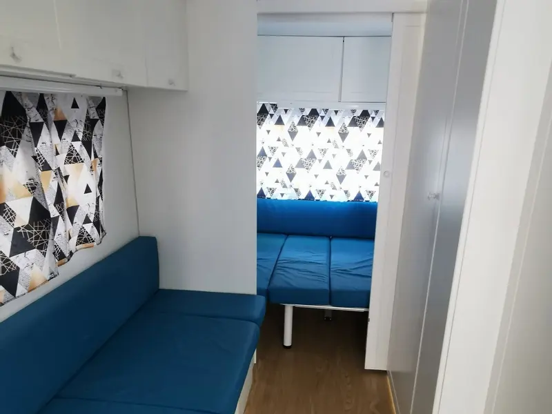Sypialnia z morskimi materacami
